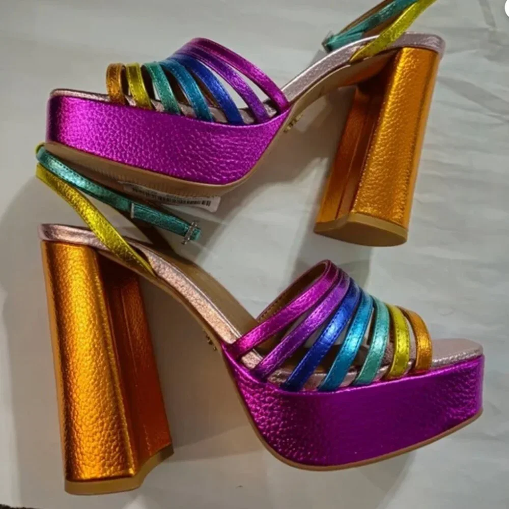 Kurt Geiger bold metallic
